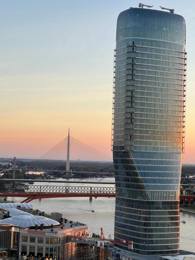 Appartement Belgrade Waterfront, Tower View Extérieur photo